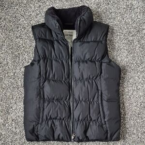 Eddie Bauer Black Goose Down Vest